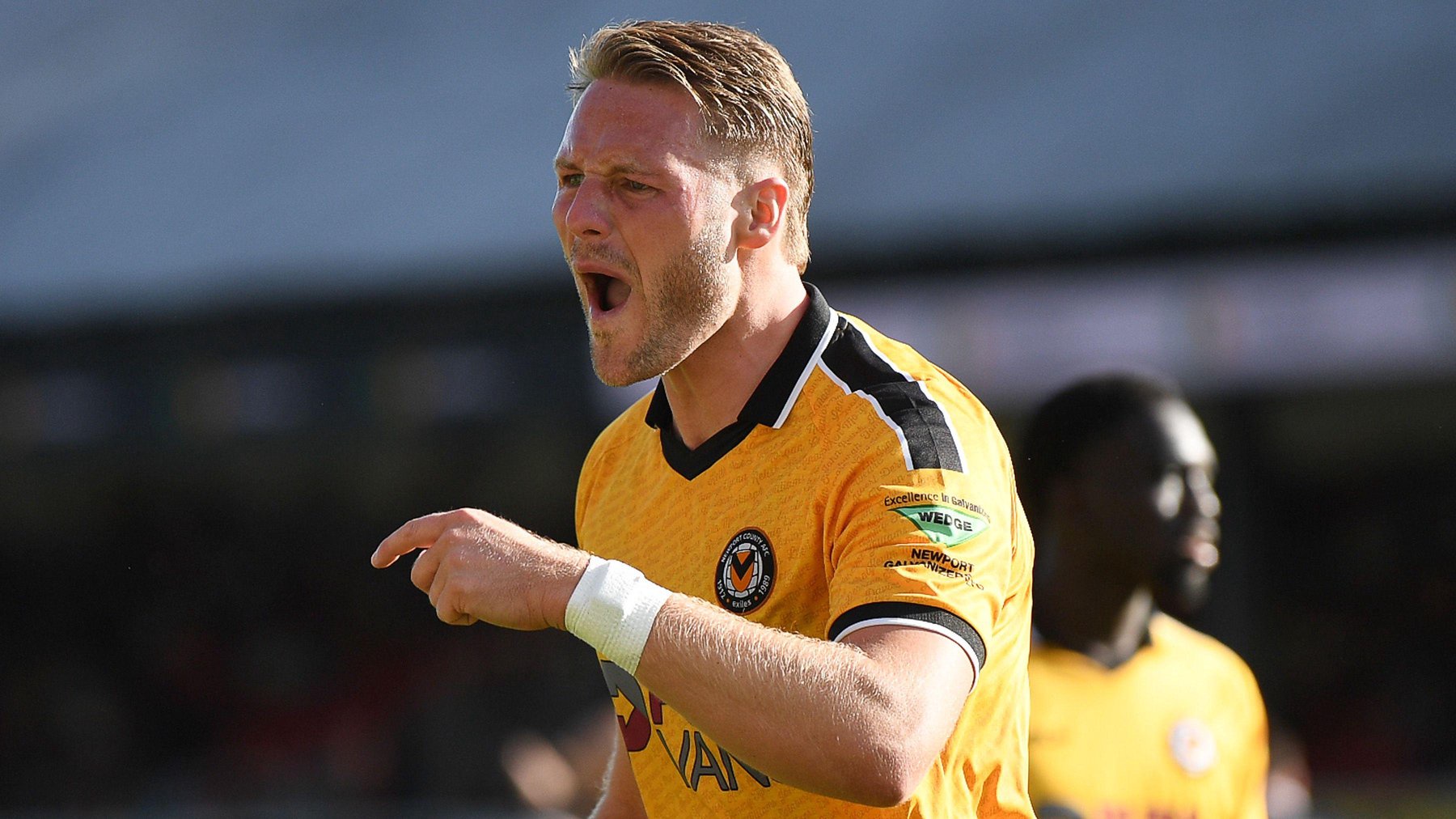 Cameron Norman celebrates