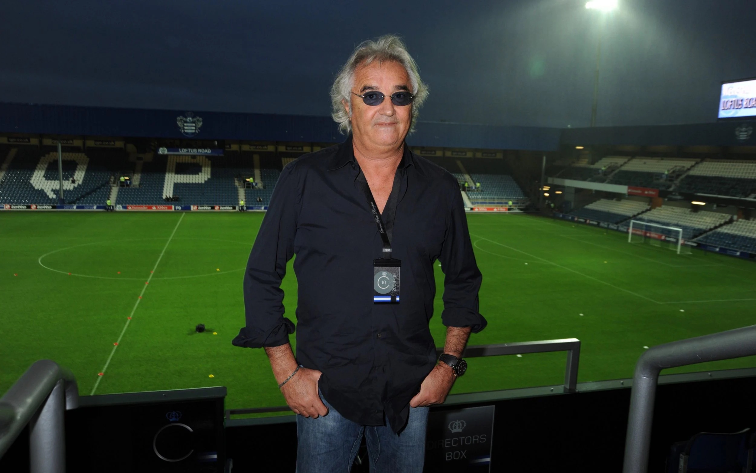 Briatore at Loftus Road