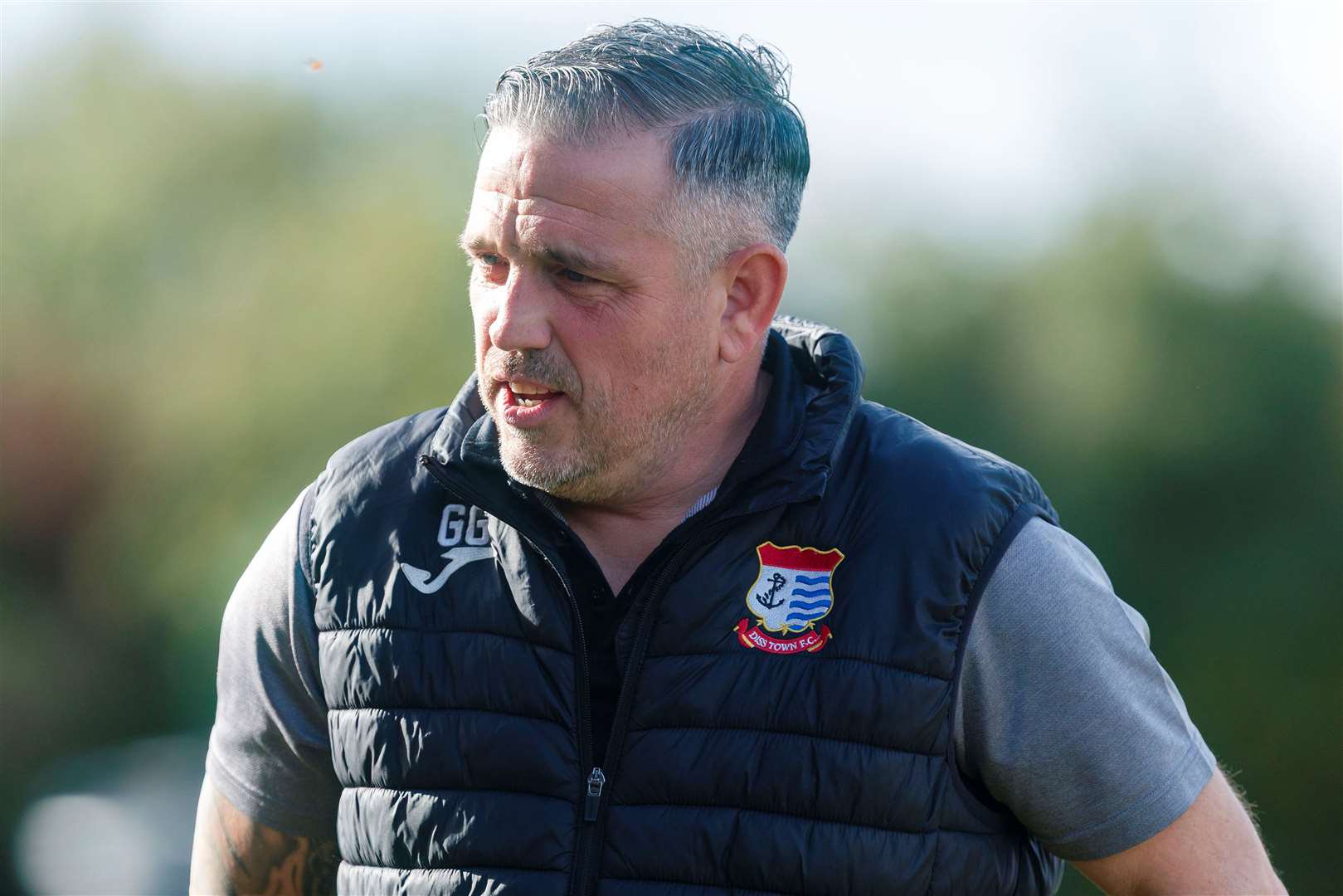 Garth Good was sacked as Diss Town manager over the weekend Picture: Mark Bullimore