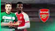 Arsenal could offer Eddie Nketiah in a part-exchange deal for Sporting striker Viktor Gyokeres