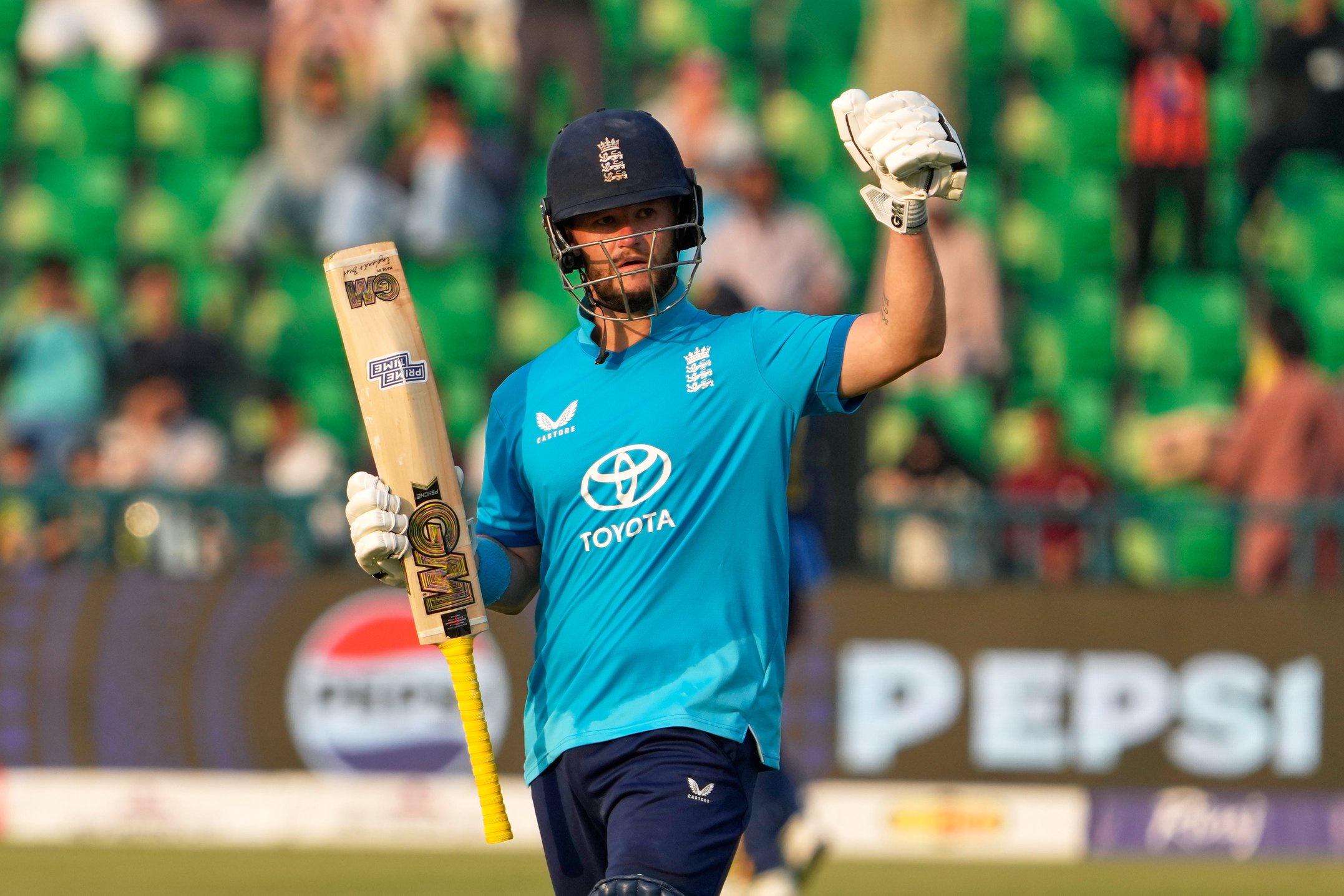 Ben Duckett was in good form against Sri Lanka on Thursday (KM Chaudary/AP)