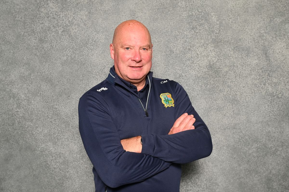 St Brigid's manager Cathal Murray