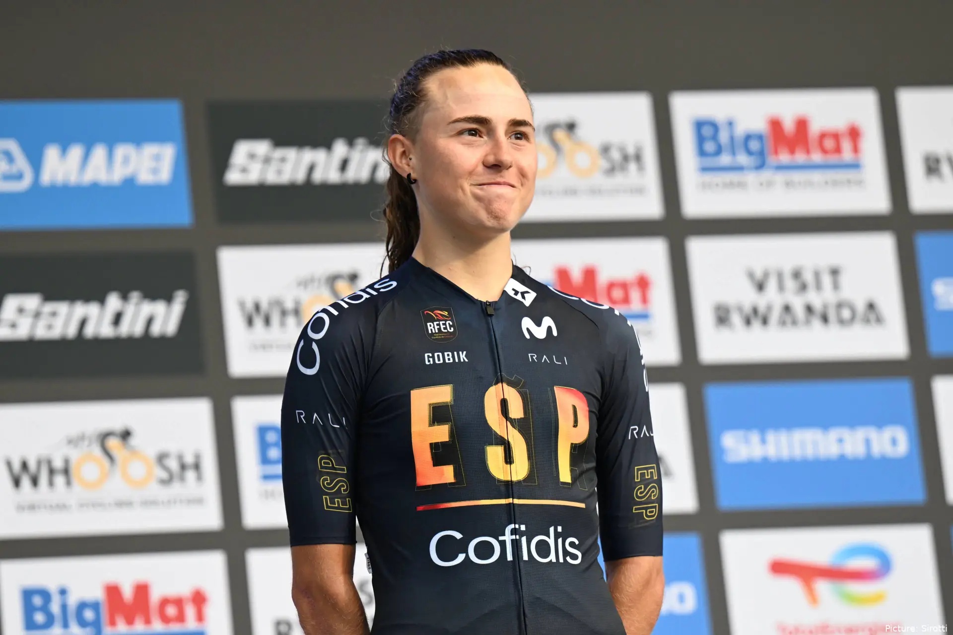 Paula Blasi was fifth at the Tour de France Femmes