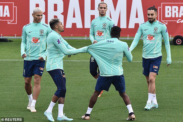 It comes as Brazil prepare to get their World Cup campaign underway on Thursday