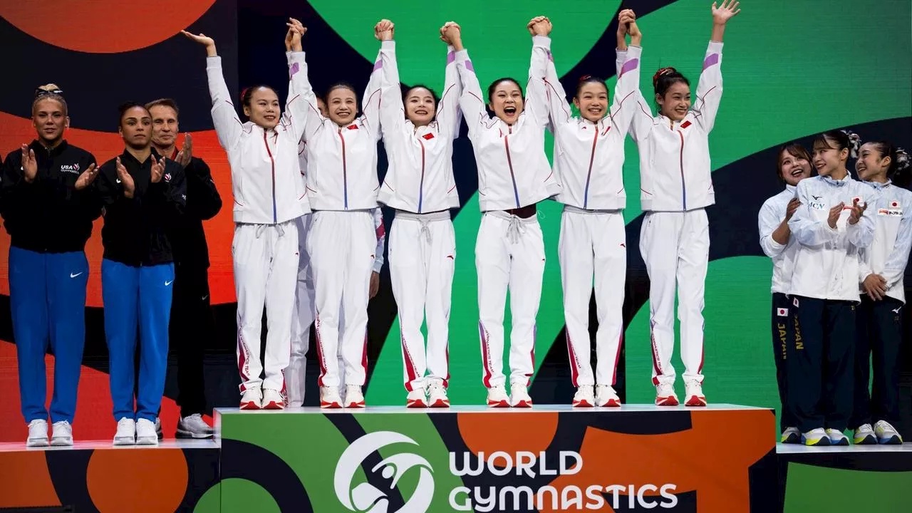 Turn-WM: Chinas Turnerinnen lösen USA als Team-Weltmeister in Rotterdam ab