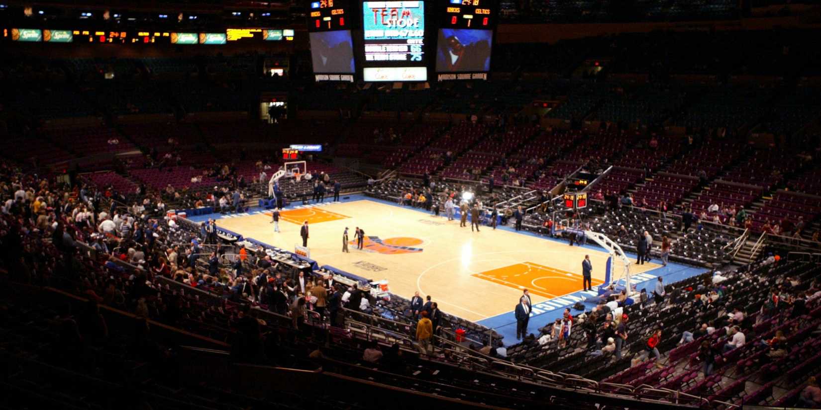 NBA court