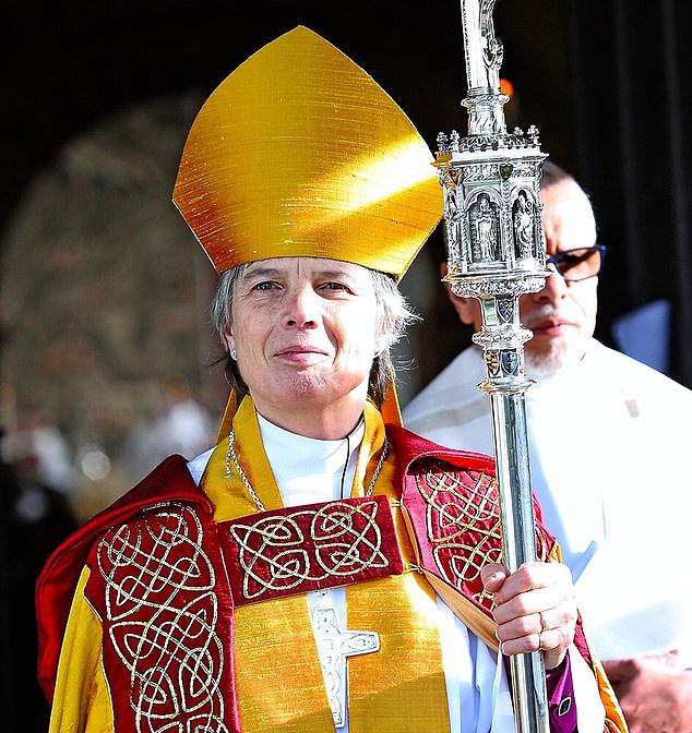 Cherry Vann, pictured, has been named as the 15th Archbishop of Wales. She has served as the Bishop of Monmouth for the past five years