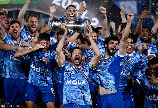 Como (pictured after being promoted from Serie B in 2024) have had an incredible rise
