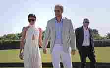 Meghan Markle and Prince Harry attend the Royal Salute Polo Challenge in April 2024.