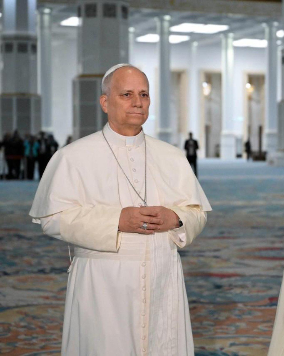 Pope Leo visits the Great Mosque Of Algiers