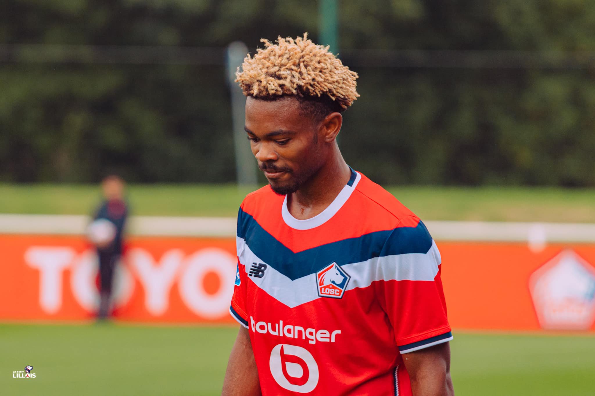 Angel Yondjo, attaquant de l'équipe réserve du LOSC.
