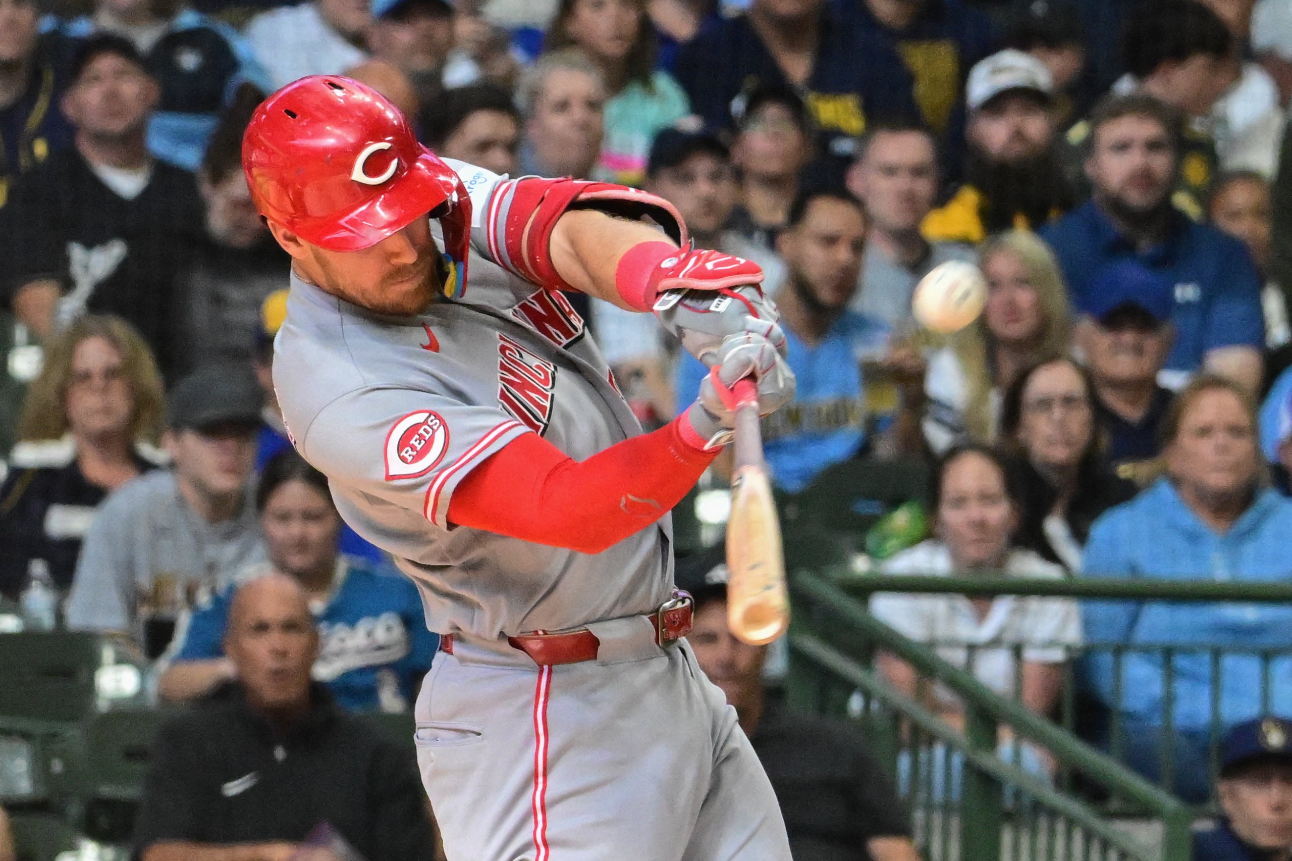 MLB: Cincinnati Reds at Milwaukee Brewers