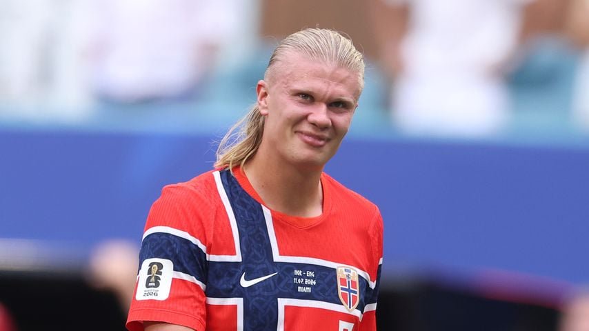 Erling Haaland im Viertelfinale der WM 2026 zwischen Norwegen und England in Miami Gardens