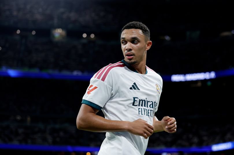 Trent Alexander Arnold of Real Madrid  during the LaLiga EA Sports  match between Real Madrid v Villarreal