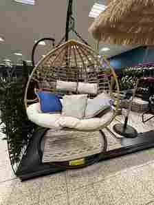 A hanging egg chair at Home Bargains for less than £200