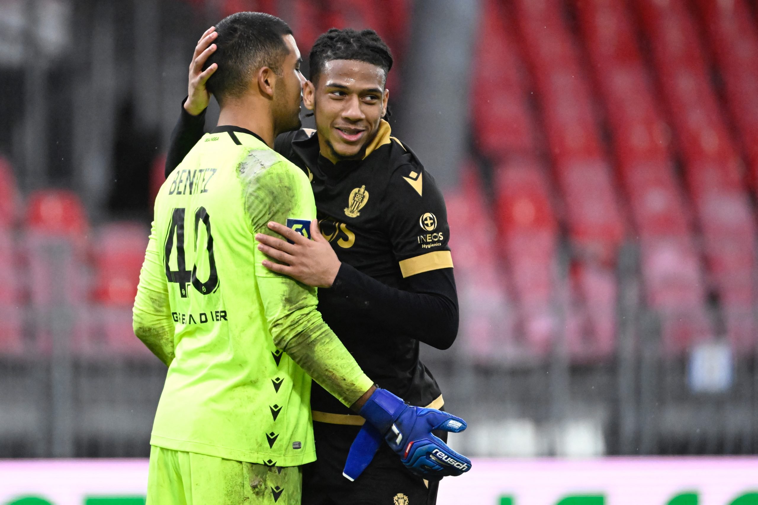 Jean-Clair Todibo has attracted attention from Man United. (Photo by DAMIEN MEYER/AFP via Getty Images)