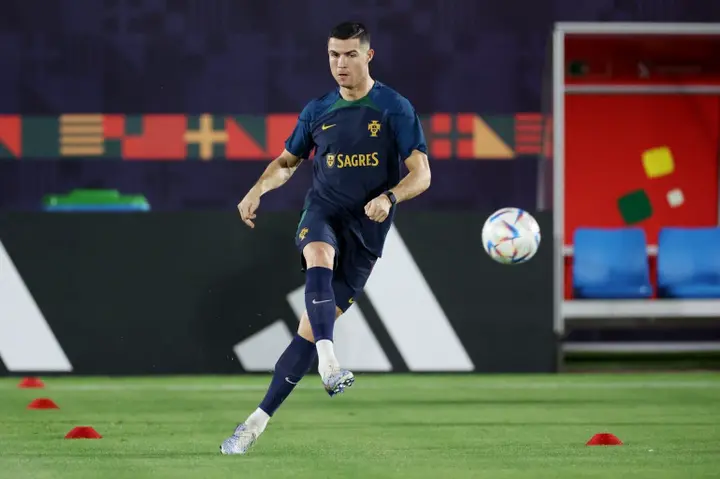 Ronaldo takes field in Qatar for first World Cup training session | Qatar World Cup 2022 News | Al Jazeera