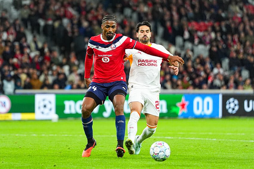 Alexsandro lors de LOSC - Galatasaray