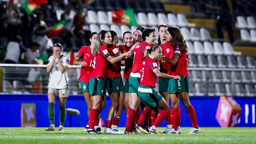 Seleção feminina voltou a bater a Irlanda do Norte