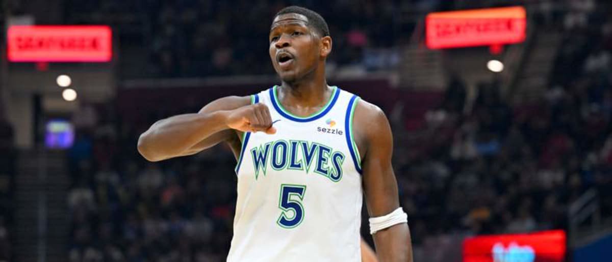 Timberwolves' Anthony Edwards To Miss Up To 2 Months After Suffering Knee Injury: REPORT ©(Photo by Jason Miller/Getty Images)