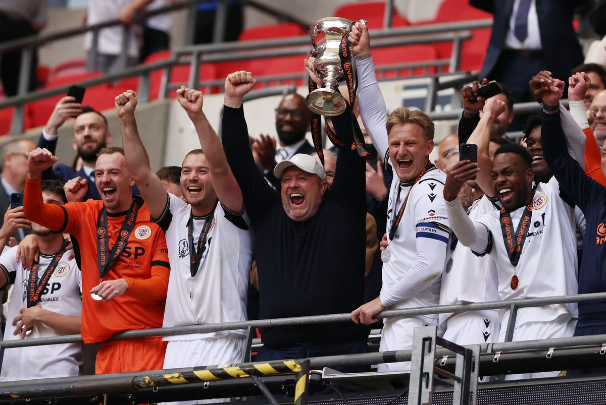 Andy Woodman and Bromley made history with their promotion into the EFL last year