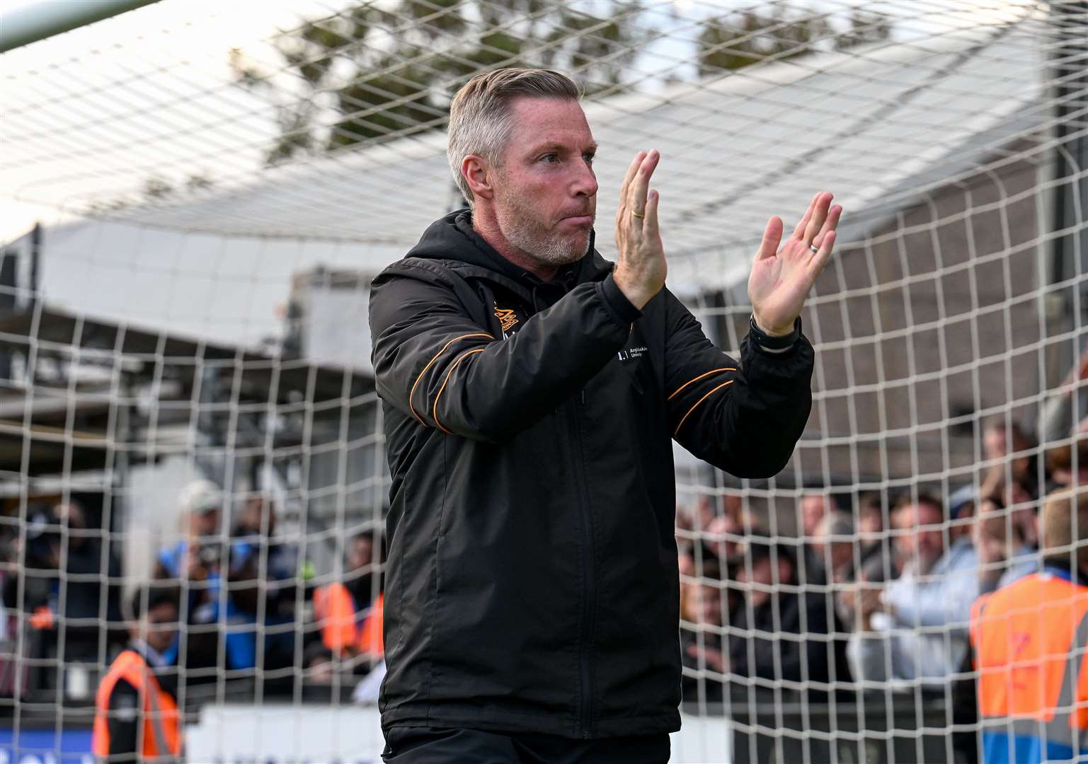 Cambridge United head coach Neil Harris. Picture: Simon Lankester