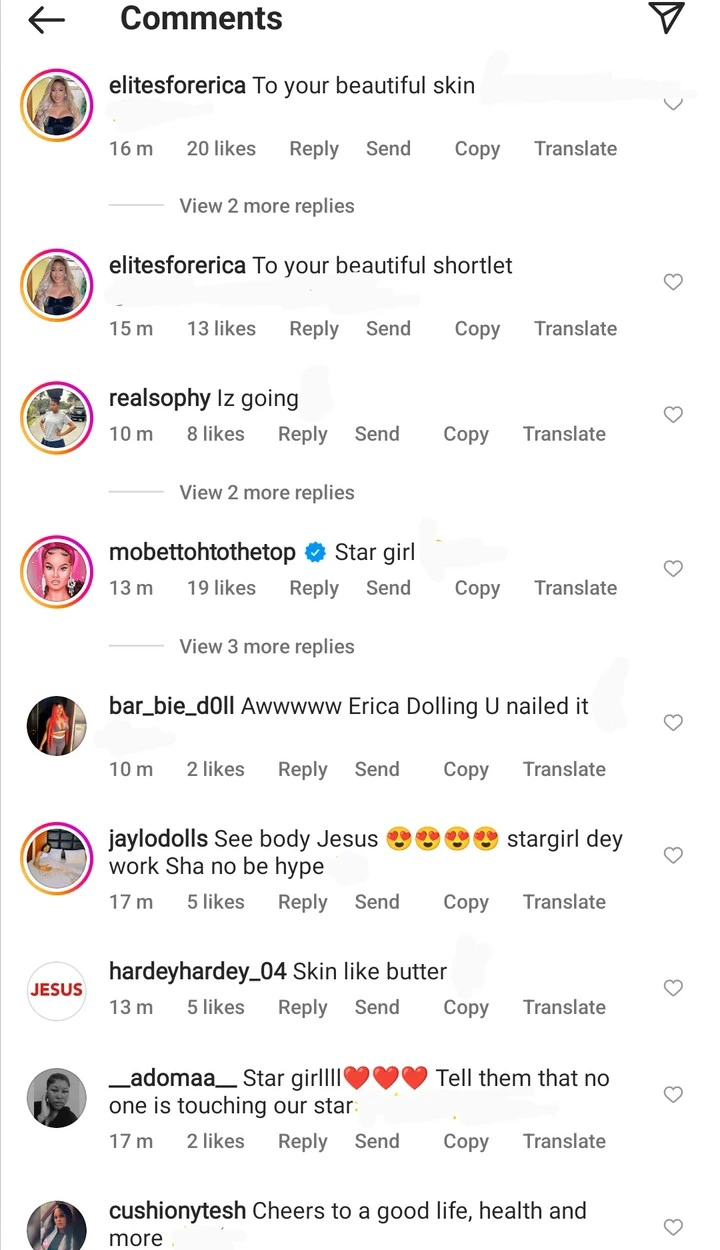 Lovely Photos Of Erica In Swimsuit Hit Online