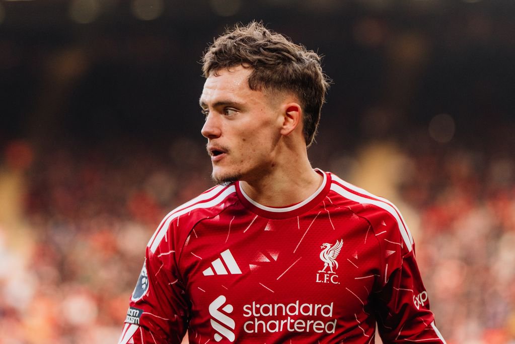 Liverpool attacking midfielder Florian Wirtz.