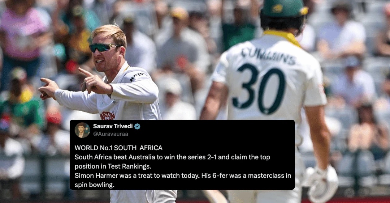 Simon Harmer spins web around Australia, power South Africa to emphatic win in Cape Town Test