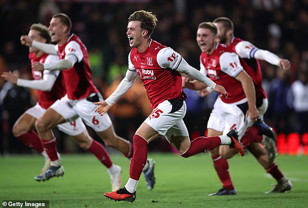 Fleetwood stunned Arsenal as they knocked them out of the Carabao Cup on penalties