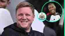 Newcastle manager Eddie Howe and Fulham centre-back Tosin Adarabioyo