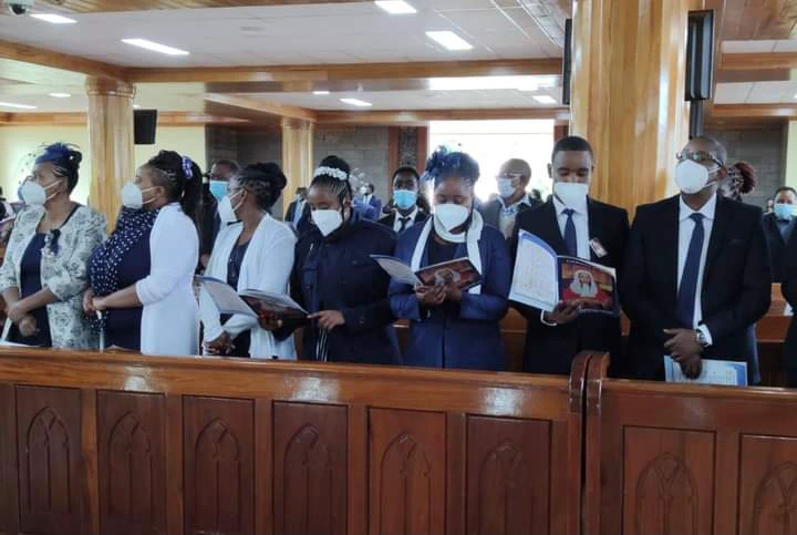 Photos Former Chief Justice Evans Gicheru Burial Nairobiminibloggers