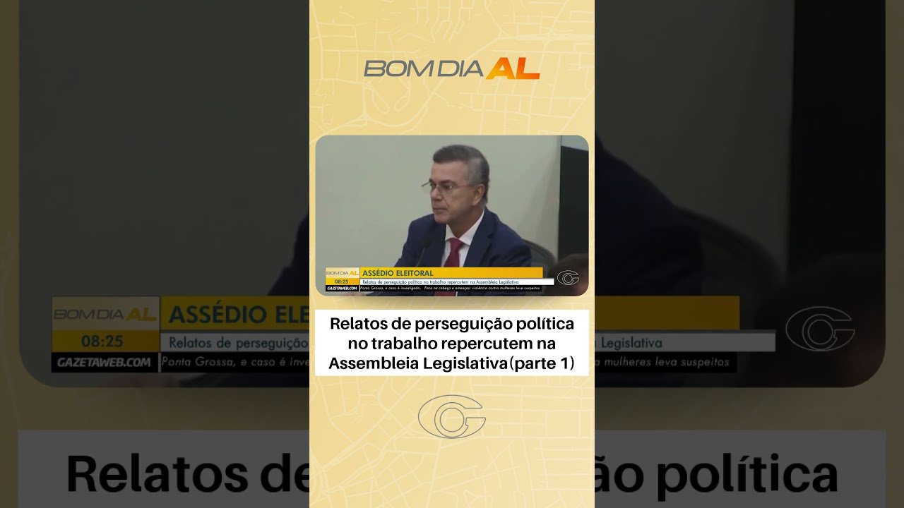 Relatos de perseguição política no trabalho repercutem na Assembleia Legislativa; Parte 1