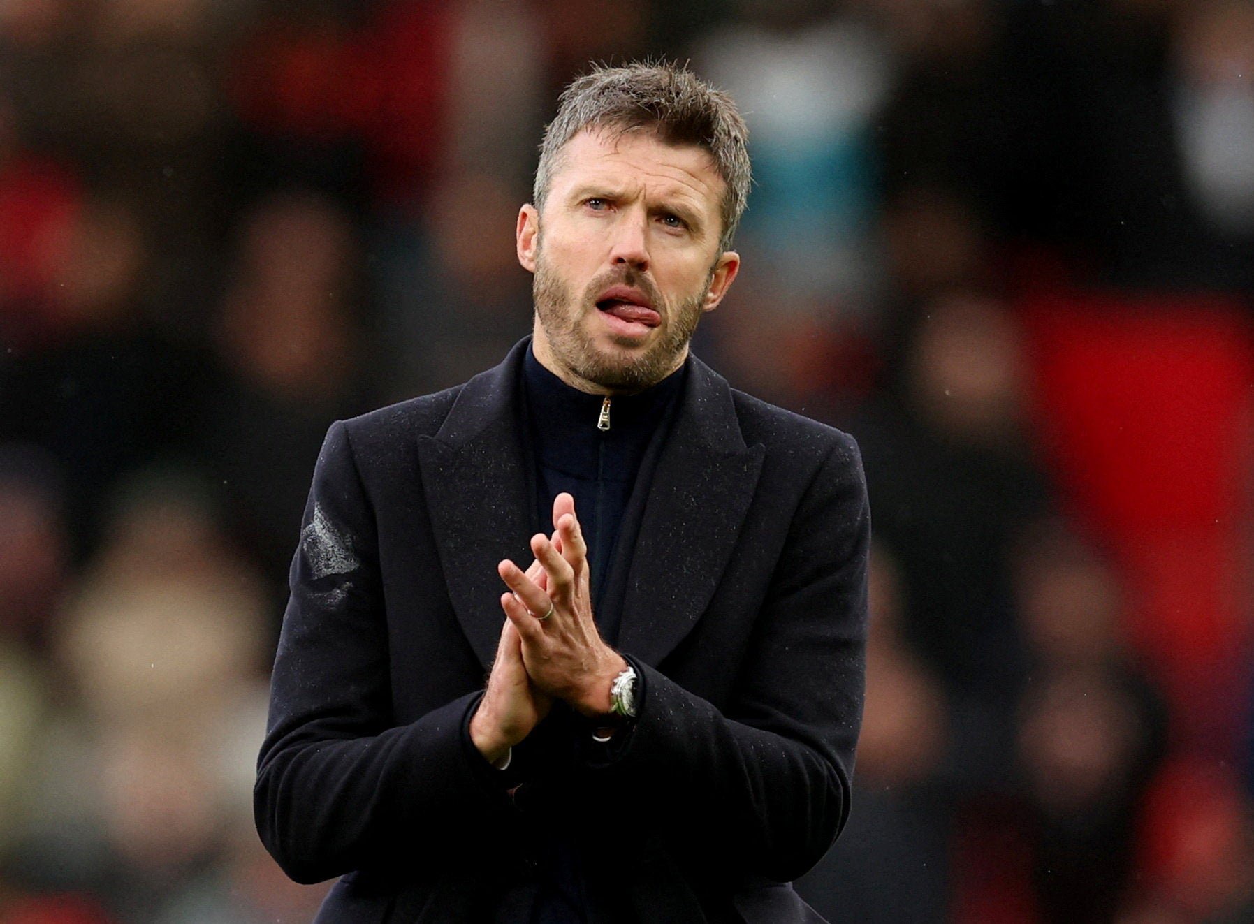Neville defended Carrick and called him a man of ‘integrity’