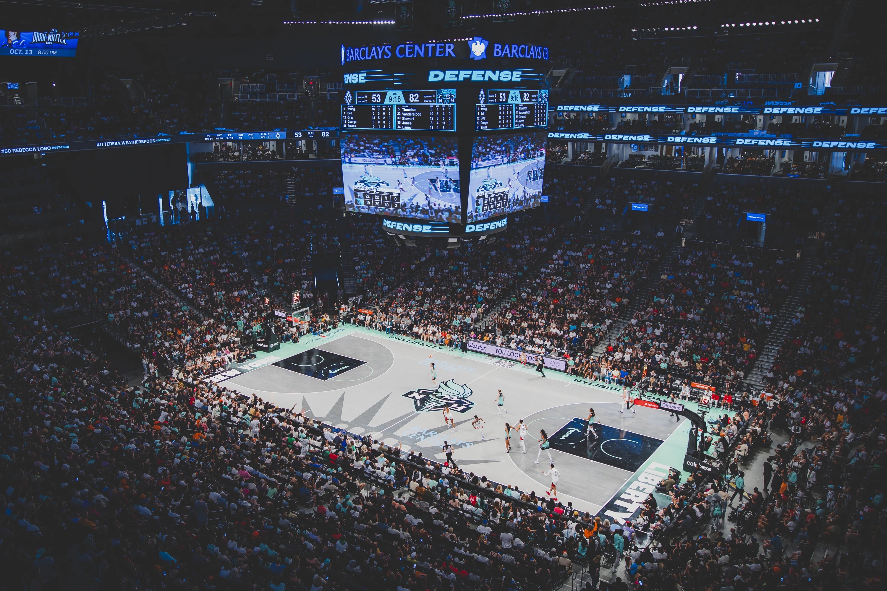 New York Liberty at Barclays