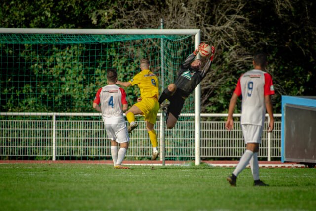 Kévin Jouin gardien de Janzé. (©  Romain GARION)