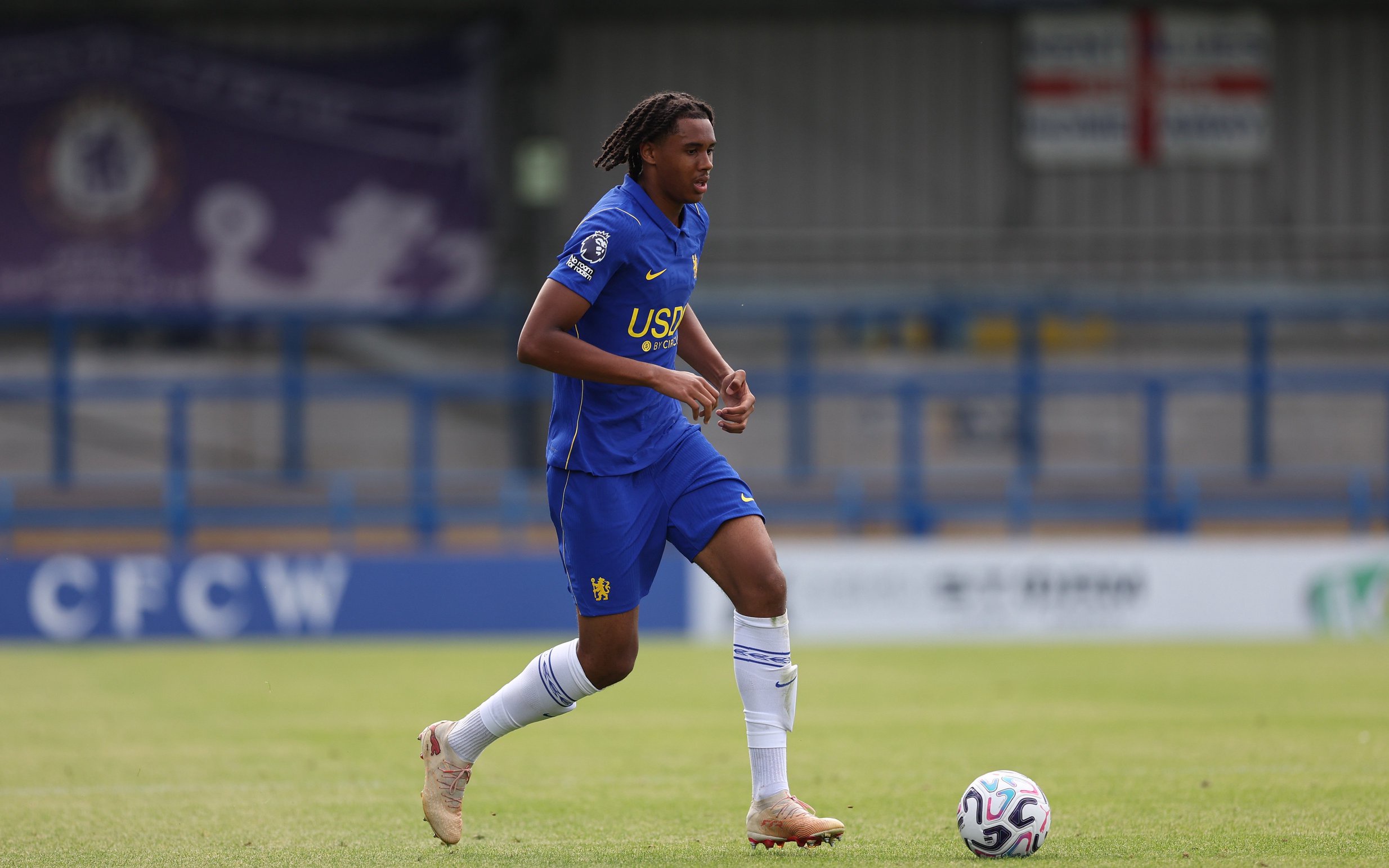 Top young talent: Olutayo Subuloye is Chelsea’s Under-21s captain (Getty)