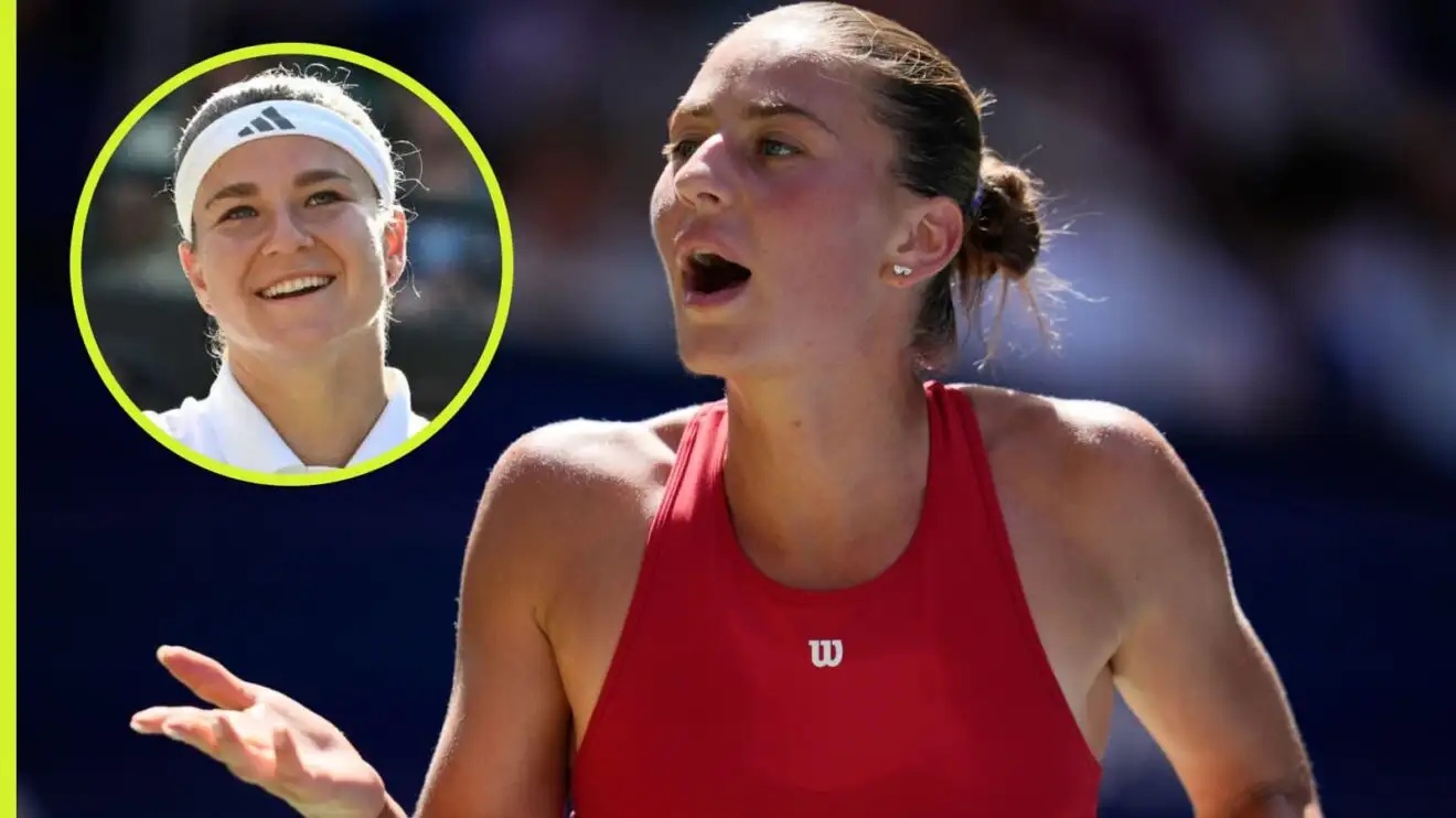 Marta Kostyuk and Karolina Muchova