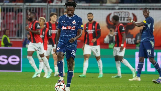Red Bull Salzburg musste sich AC Milan mit 0:4 geschlagen geben.