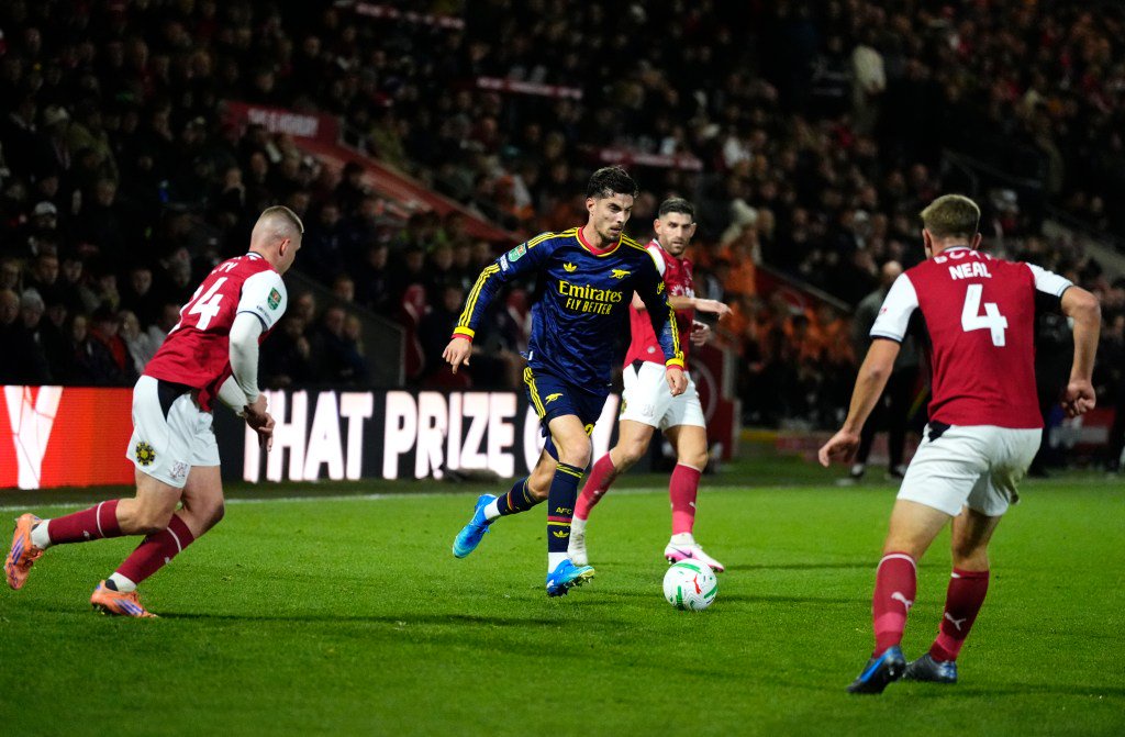 Fleetwood Town v Arsenal - Carabao Cup - Fourth Round - Highbury Stadium