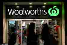 A Woolworths worker was allegedly held up at knifepoint during a robbery at a Brisbane store (stock image)