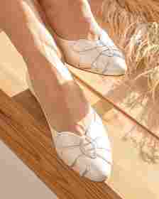 wedding shoes flats softly toe elegant comfortable rachelsimpsonshoes