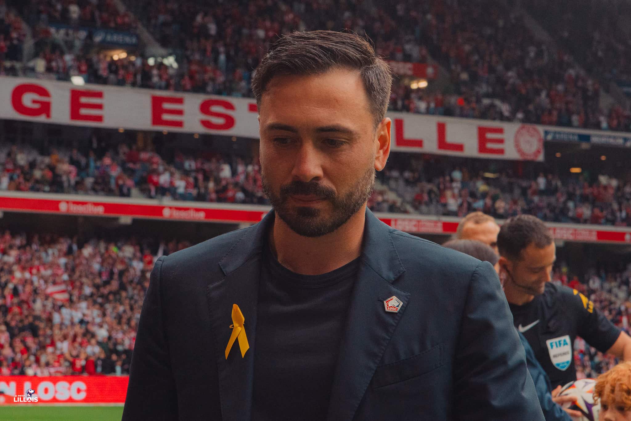 Davide Ancelotti, entraîneur du LOSC.