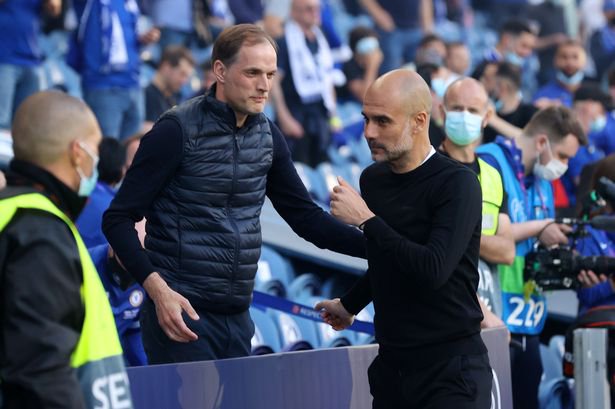 Thomas Tuchel and Pep Guardiola will go head-to-head once again tomorrow lunchtime
