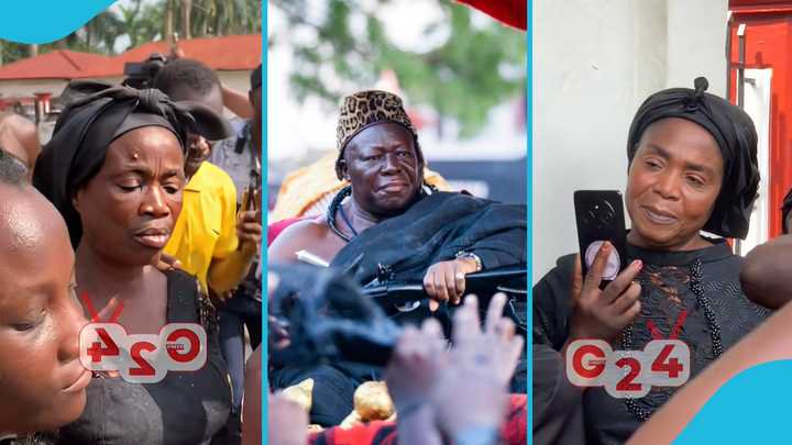 Faustina Fosu, Ernestina Fosuh, Daddy Lumba, Lumba's funeral, Asantehene, Otumfuo Osei Tutu II, Abusuapanin Kofi Owusu, Manhyia Palace