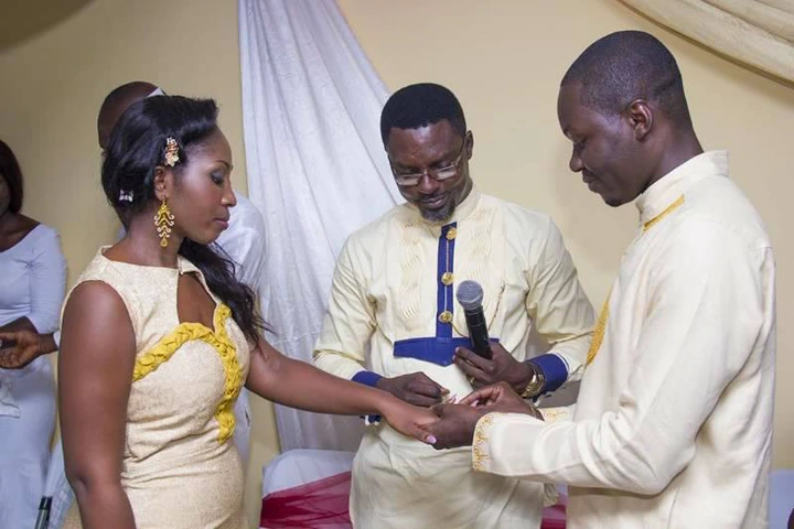 See beautiful wedding pictures of Arnold Asamoah