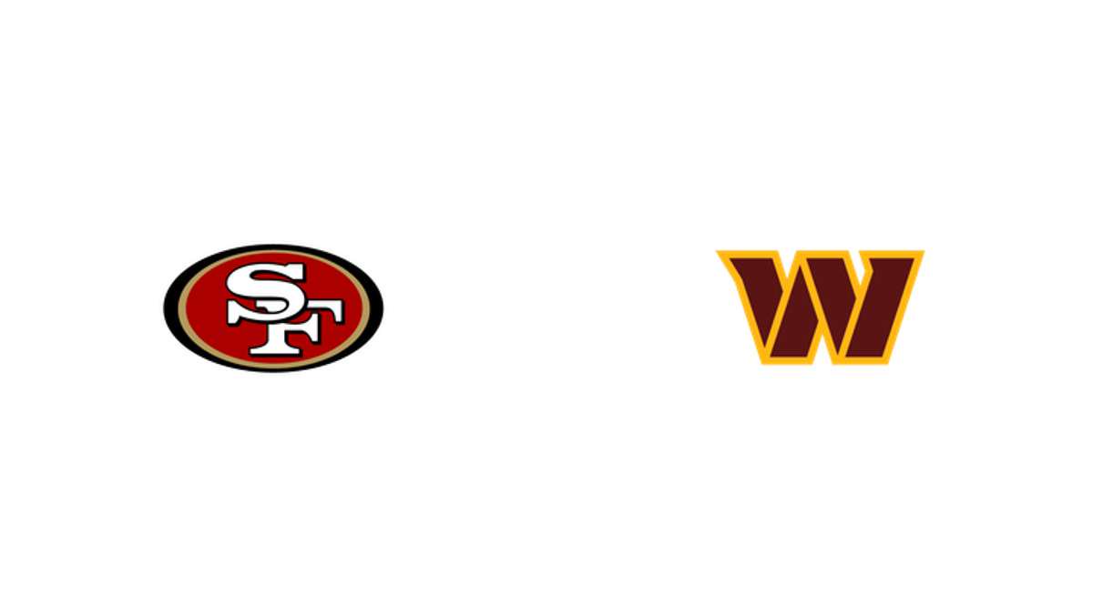 San Francisco 49ers vs Washington Commanders