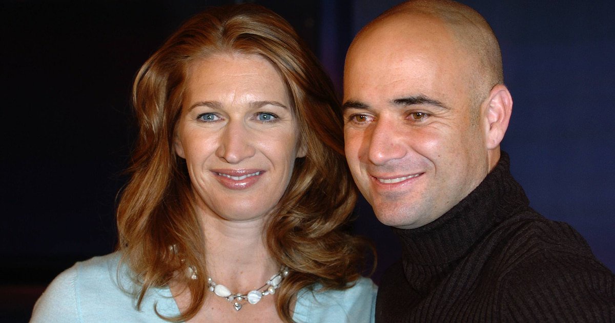 Andre Agassi shares new tennis video with Steffi Graf