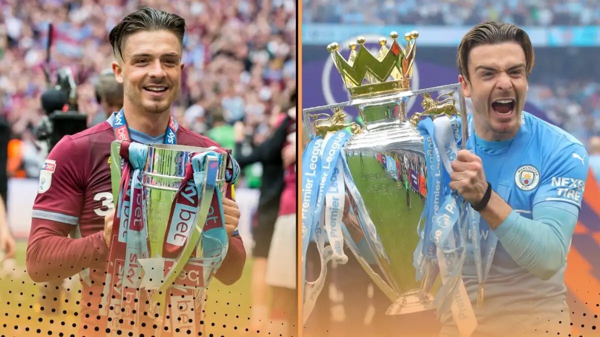 Jack Grealish Man City Aston Villa played both