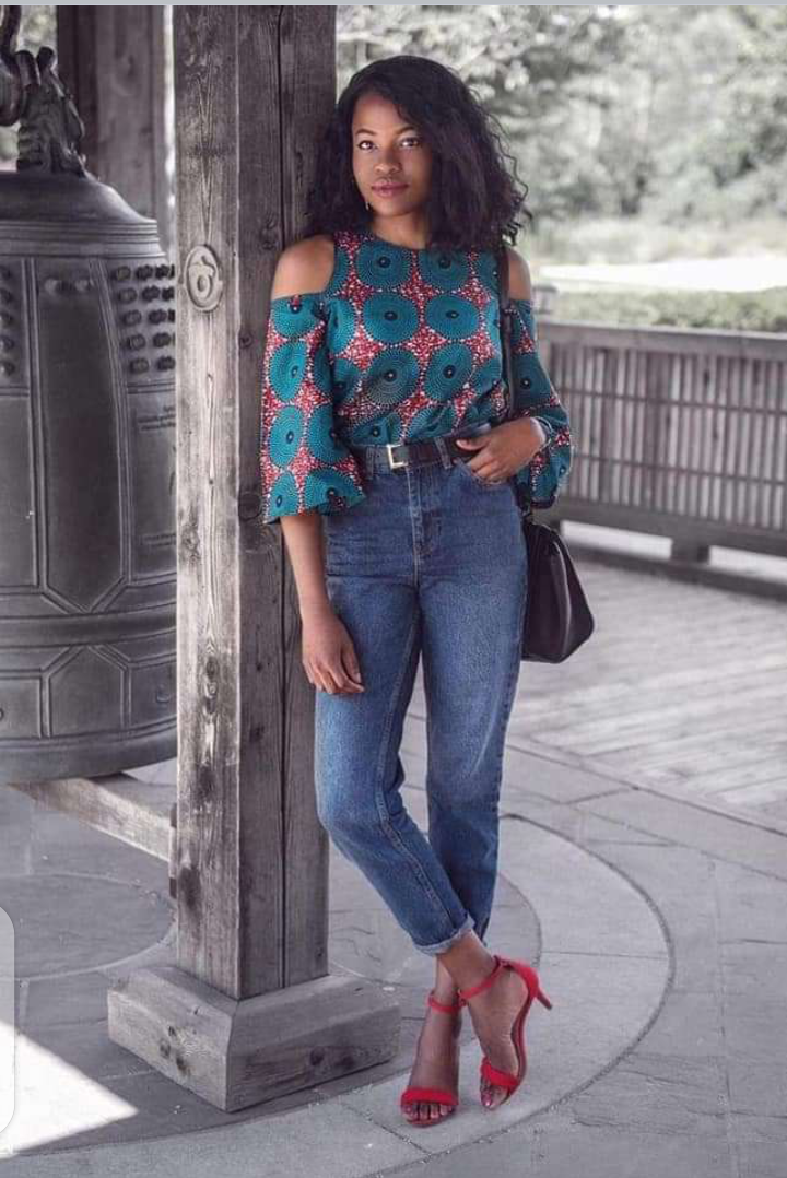10 Beautiful Ankara top styles for ladies - Opera News Official